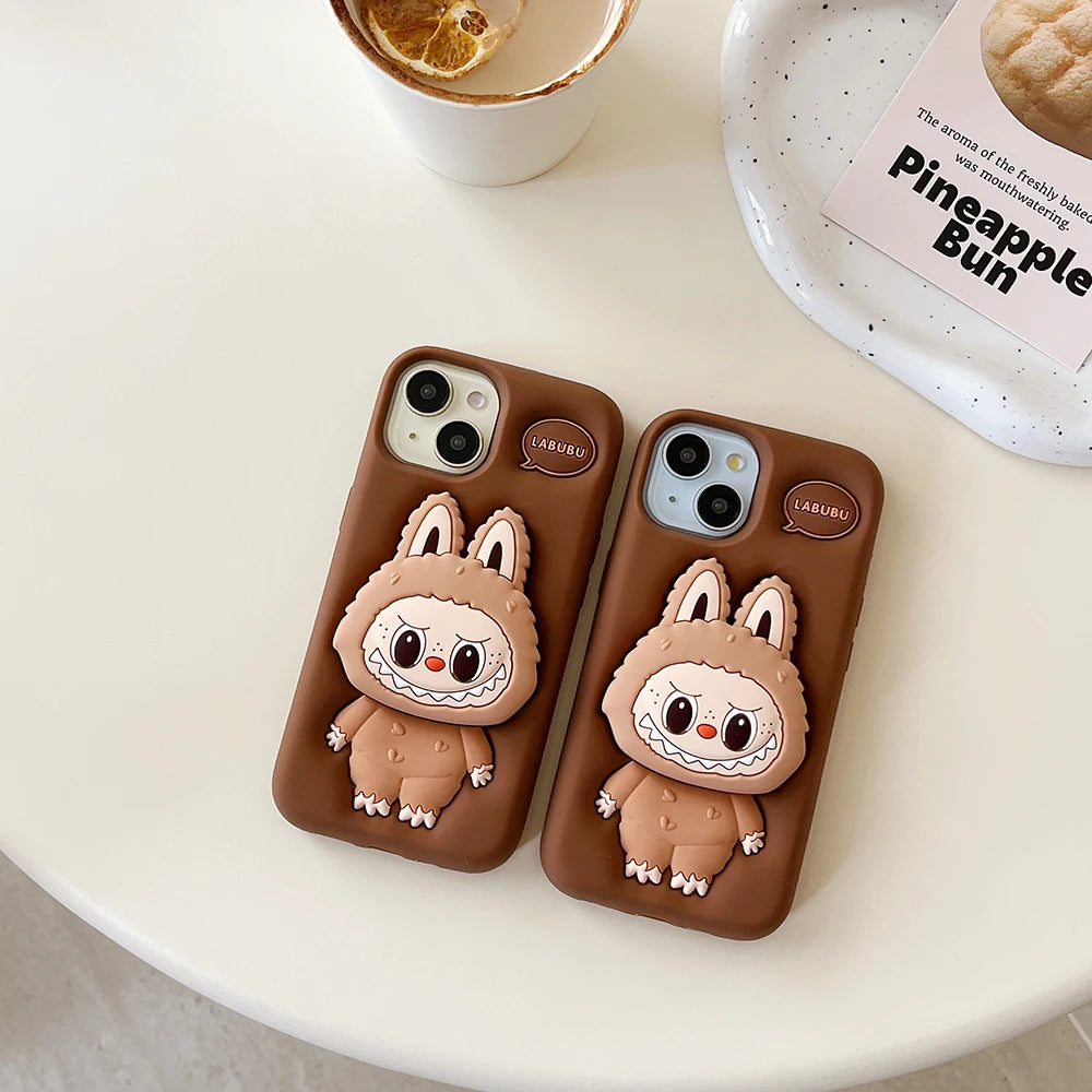 Capa Kawaii LaBuBu iPhone Silicone