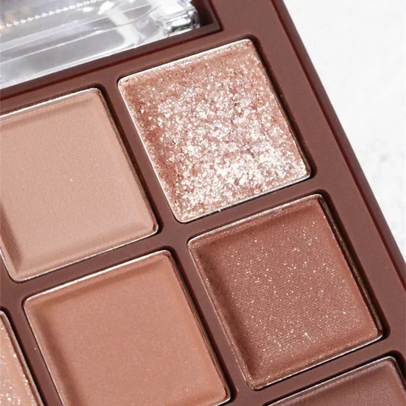 Paleta de Sombras com 9 Cores