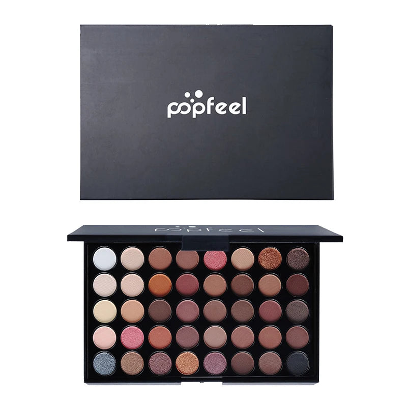 POPFEEL Paleta de Sombras Marrons