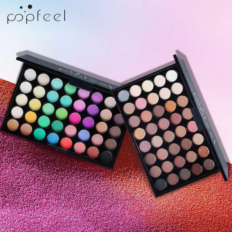 POPFEEL Paleta de Sombras Marrons