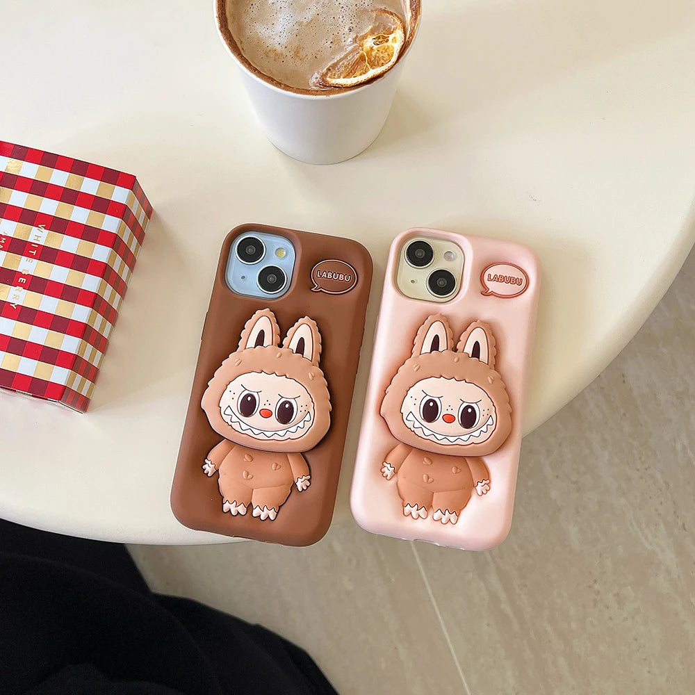 Capa Kawaii LaBuBu iPhone Silicone