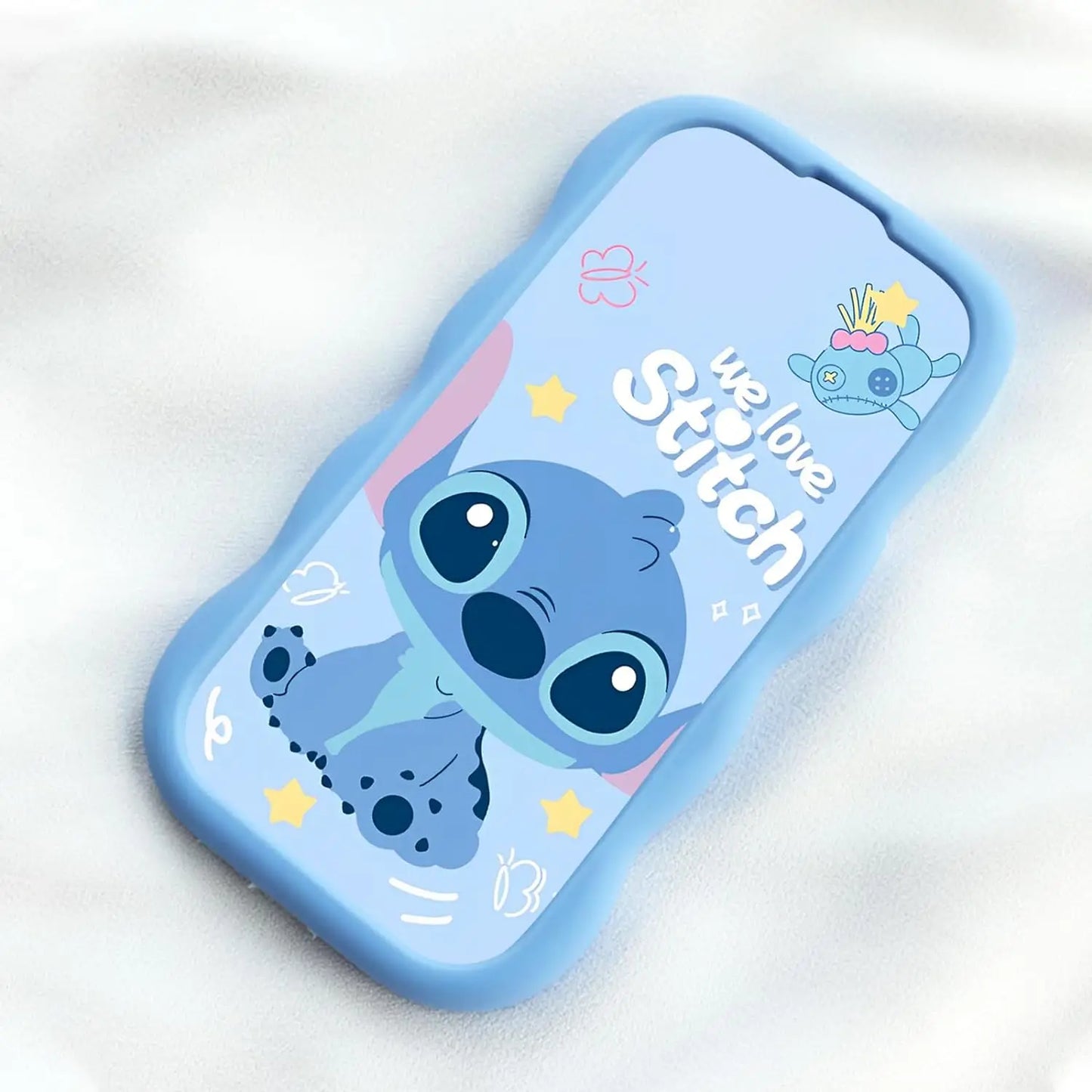 Capa Silicone Lilo e Stitch iPhone