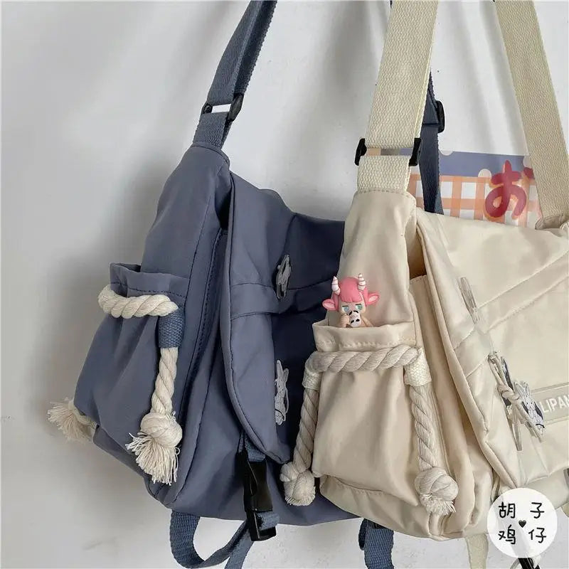 Bolsa Crossbody de Grande Capacidade e Estilo