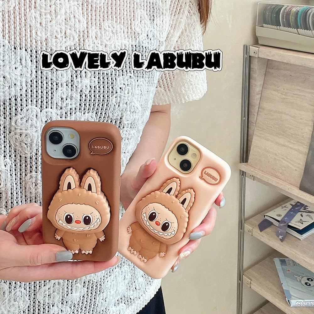 Capa Kawaii LaBuBu iPhone Silicone