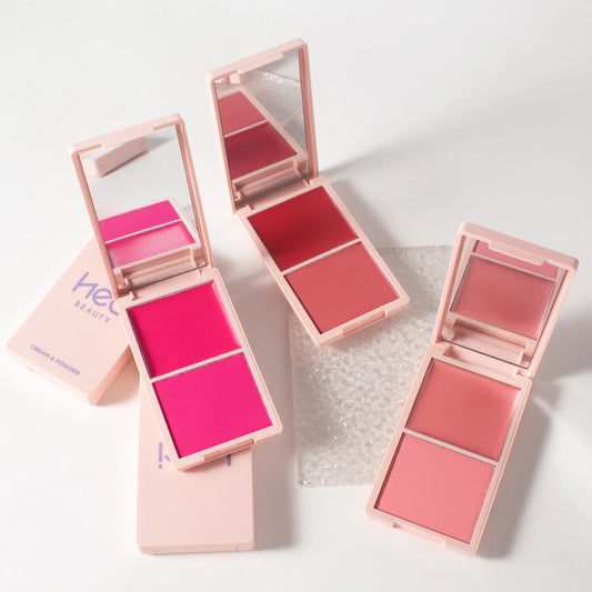 Paleta de Blush com Alta Pigmentação