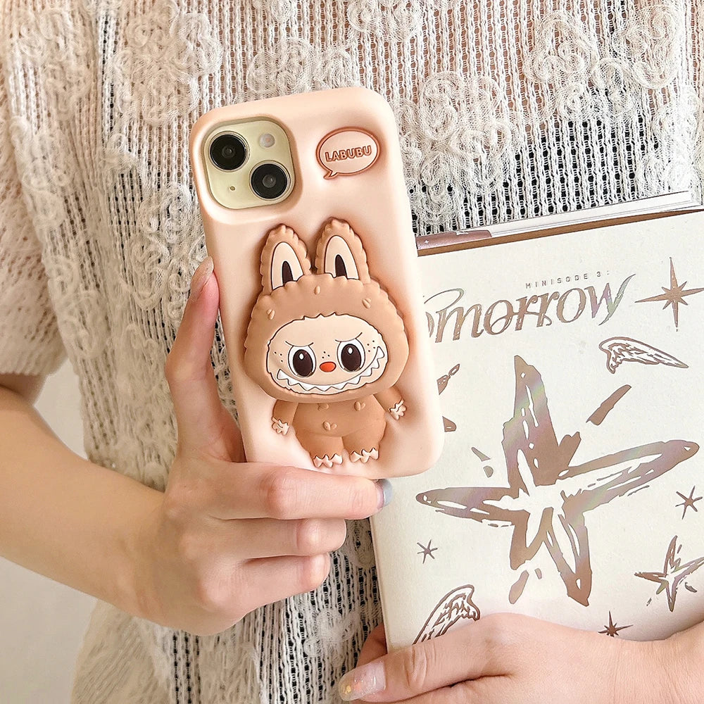 Capa Kawaii LaBuBu iPhone Silicone