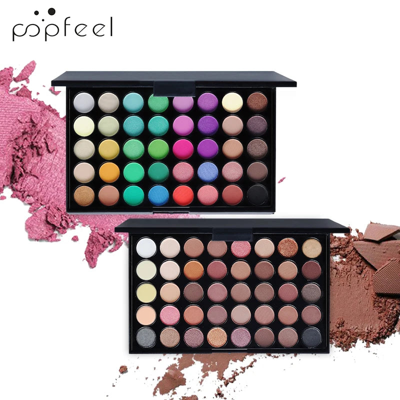 POPFEEL Paleta de Sombras Marrons