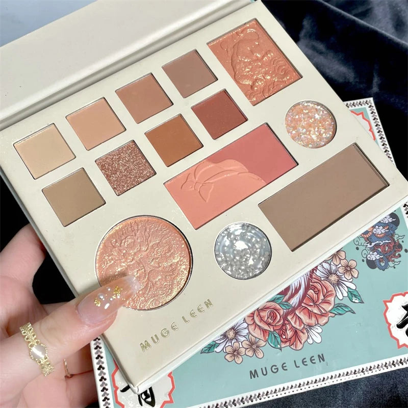 Paleta de Sombras com 14 Cores