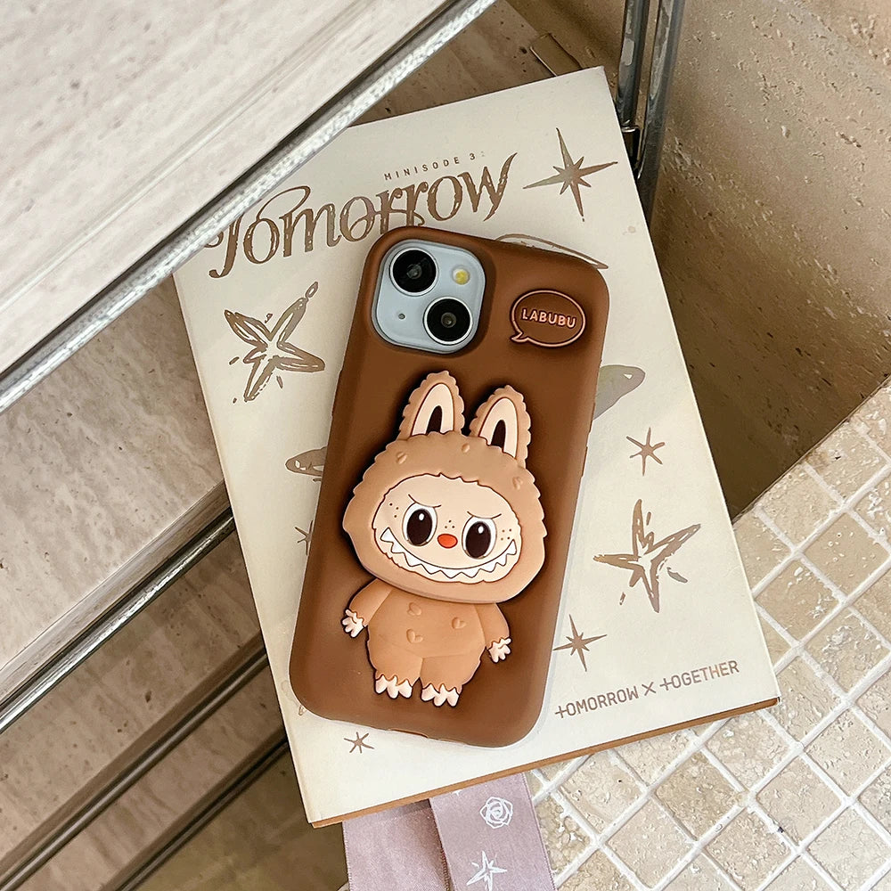 Capa Kawaii LaBuBu iPhone Silicone