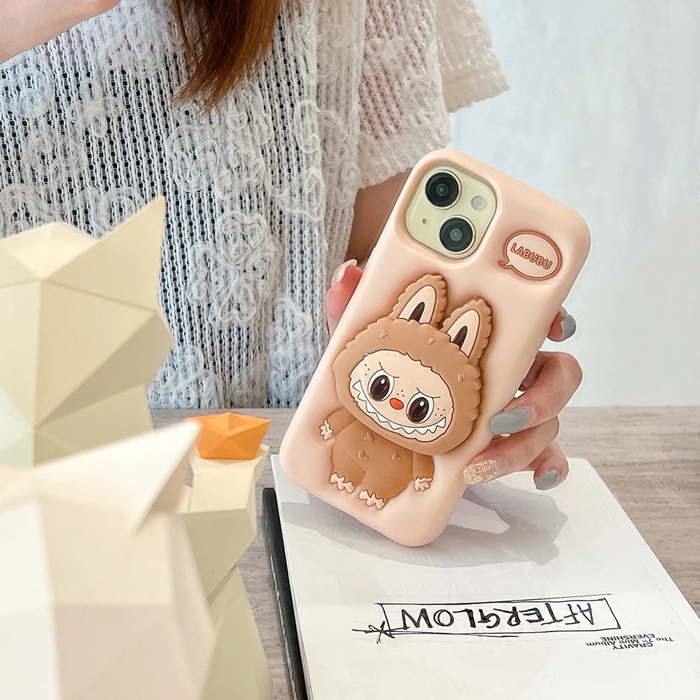 Capa Kawaii LaBuBu iPhone Silicone