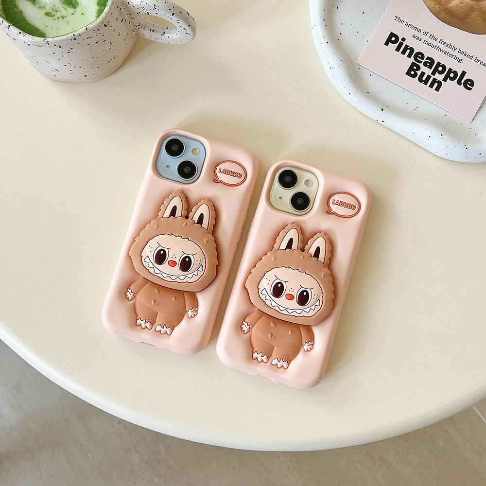 Capa Kawaii LaBuBu iPhone Silicone